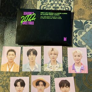 BTS OFFICIAL 2022 SEASONS GREETING ID PHOTO SET