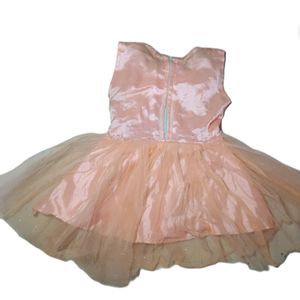 New Net Baby Girl Frock