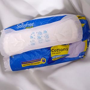 Sanitary pads stayfree 11 units (New)