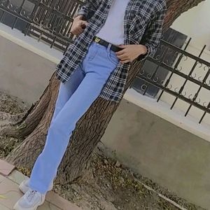 Black Checked Shirt