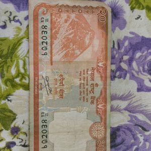 20 Rs Nepali Currency 💵 (Set Of 2)