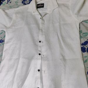 White Half Shirt For Sale 🚚✋