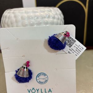 Kalbelia Tribe Pompom Earrings