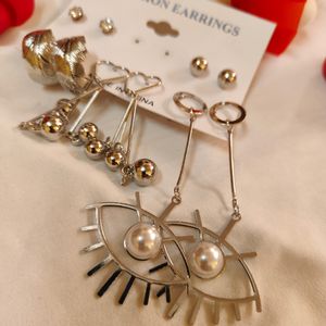 5 Pair Earring Set