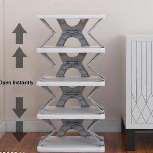 6 Tier Collapsible Shoe Rack