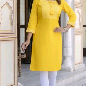 Yellow Kurti 💛