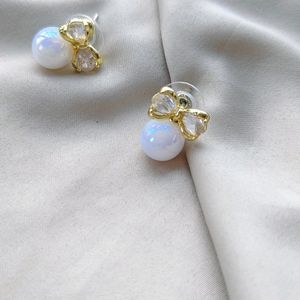 Korean bow Earrings