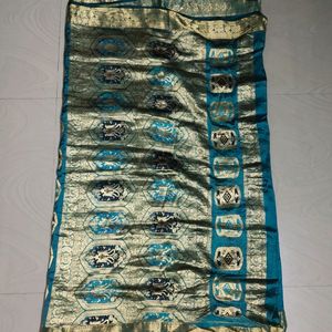 Pure Kanchipuram Silk Saree With Blouse