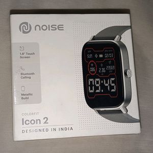 Noise Icon 2 Smartwatch Silver Colour