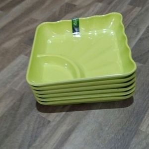 6pc. Melamine Plates