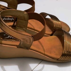New Copper Gold Sandals
