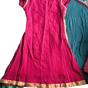 Kalamkari Printed Designed Kurti