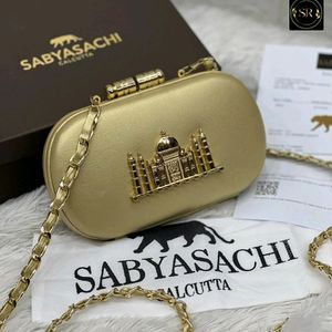 SABYASACHI NEW TAJ PATTERN CLUTCH WD BOX