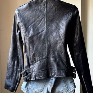 Leather Biker Jacket