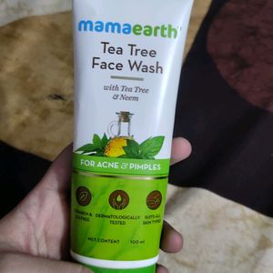 Mamaearth Tee Tree Face Wash Good For Acne Nd Pimp