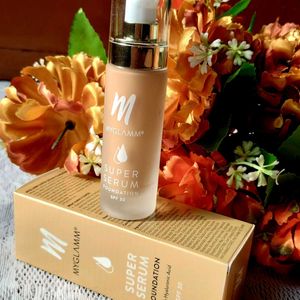 🆕MyGlamm Super Serum Foundation - 401W Toffee