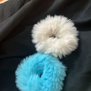 Fur Scrunchies