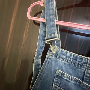 Blue Denim Overalls