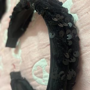 Black Party Wear Hairband