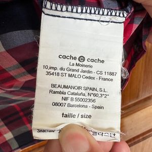 Cache Check Shirt