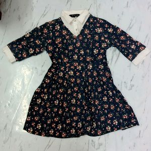 Flared Tunic Dress (Korean )