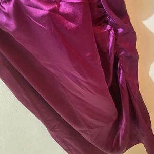 Ginger satin dress