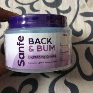 Sanfe Back & Bum Lightening Cream