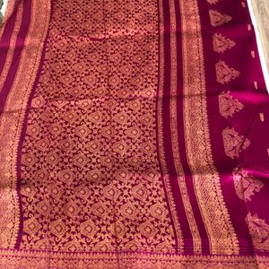 Rose Pink Saree(Women’s)