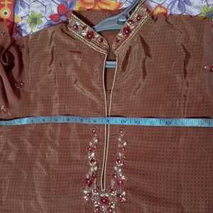 Very BeautifulPreloved 🤎 Kurti