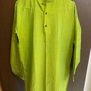 Parrot Green Kurta