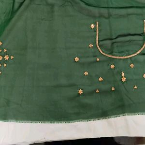 New Fancy Saree With Blouse Unused