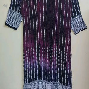 Purple Fancy Kurti