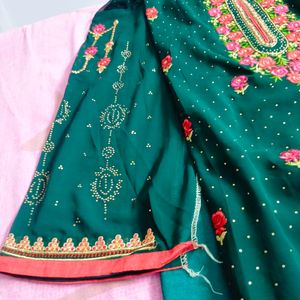 OFFER 💥💥LOOT SALE💥💥UNSTITCHED FANCY EMBROIDERY