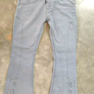 Light Blue Bootcut Stylish Jeans