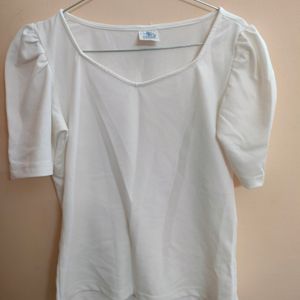 White Colour Top