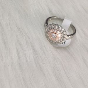 92.5 Silver Ring With Hallmark