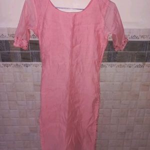 A Pink Beautiful Kurti