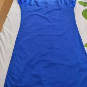 Royal Blue Party Shift Dress