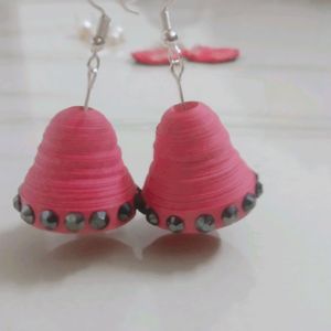 Earrings for girls combo of 5 with one braclet