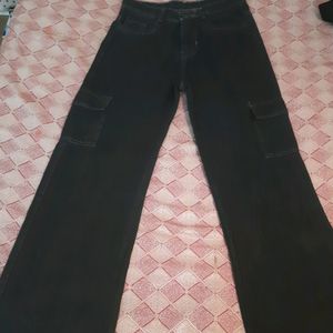 Straight Charcoal Black Jeans👖😍