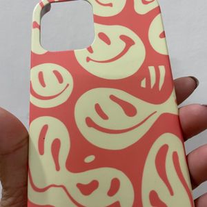 Peachy Smiley iPhone 12 Back Cover