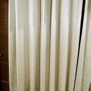 2 Pieces Luxury Silk Curtains (imported) 9 Ft