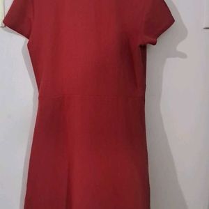 Red Dress - Mango