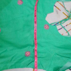 Green Daily Wear Kurthi