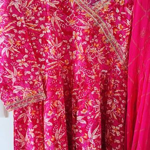 Rose Pink 🩷 Anarkali Suit