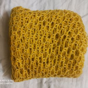 woolen honey comb shawl