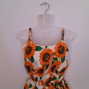 Multi Color Printed Dress (Women's)