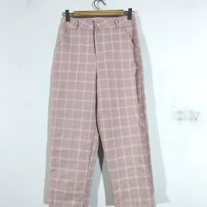 Pink Checks Trouser (Women's)