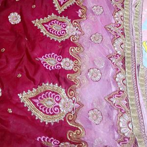 Heavy Embroidery Saree Net+Velvet