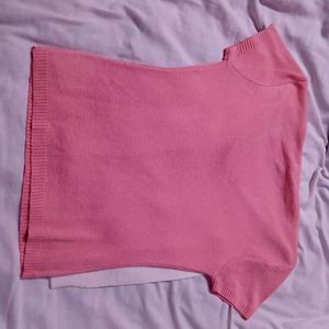 Pink Crop Top